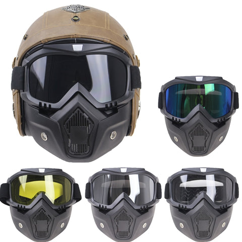 High quality UV400 protection motorcycle mask