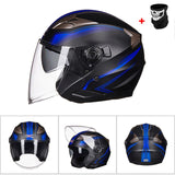 GXT Motorcycle Helmet Half Face