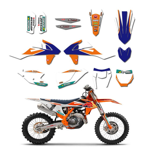 Graphics Decals Stickers Custom Number For KTM